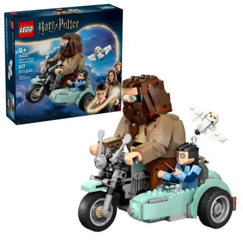 Конструктор LEGO Harry Potter 76443 Поездка Хагрида и Гарри на мотоцикле