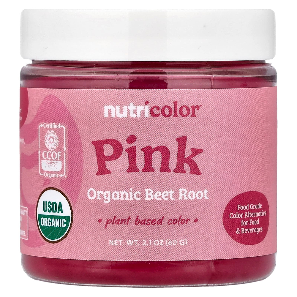 Nutricost, Nutricolor™, розовый корнеплод органической свеклы, 60 г (2,1 унции)