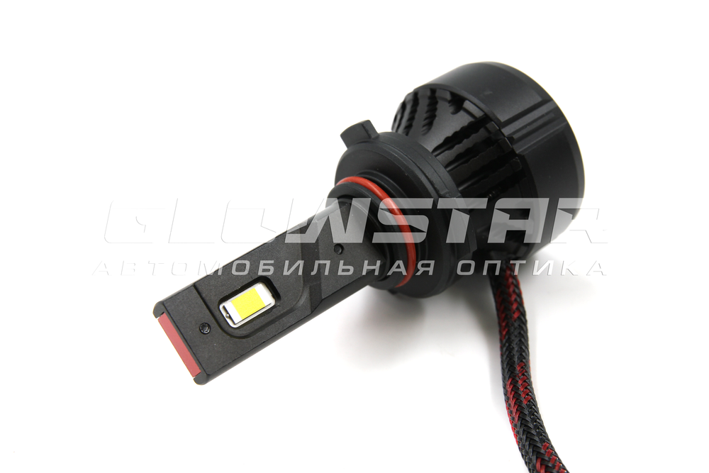 Светодиодные лампы HB3 (9005) Sariti Y2 с вентилятором, 5500K, 12V 55W (комплект, 2шт)
