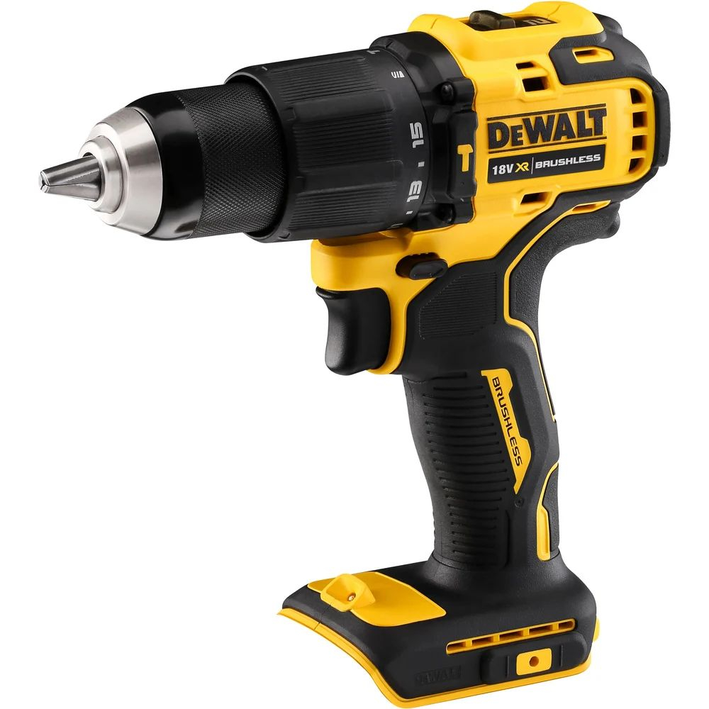Dewalt Аккумуляторная ударная дрель-шуруповерт DCD709D2T, 18 В, 1650 об/мин, 28050 уд/мин, с 2 АКБ 2 Ач и ЗУ, в кейсе TSTAK () DCD709D2T-QW