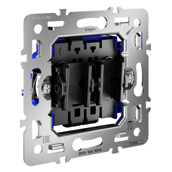 Механизм выключателя жалюзи Voltum S70 VLS0207M