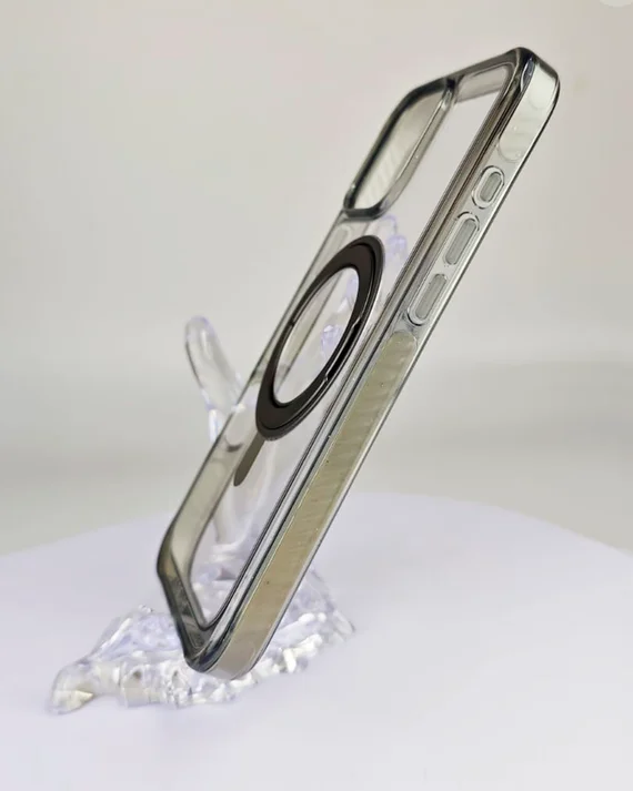 Чехол Anker MagGo Magnetic Case with Stand для Apple IPhone 16 Pro Max Серый (Titanium)