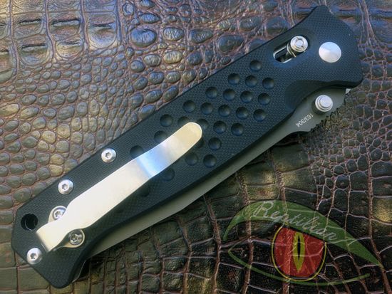 Складной нож Steelclaw Хират черный c клинком из стали 9Cr18MoV, рукоять G10