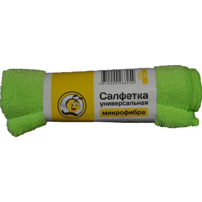 Салфетка универ. Жу-Жу микрофибра 30*30см 1шт рул   8254