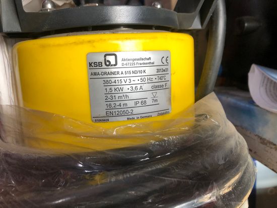 Насос KSB AMA-DRAINER A 515 ND/10 K