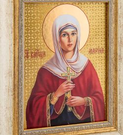 ART-905/2 Панно «Святая великомученица Марина Антиохийская»