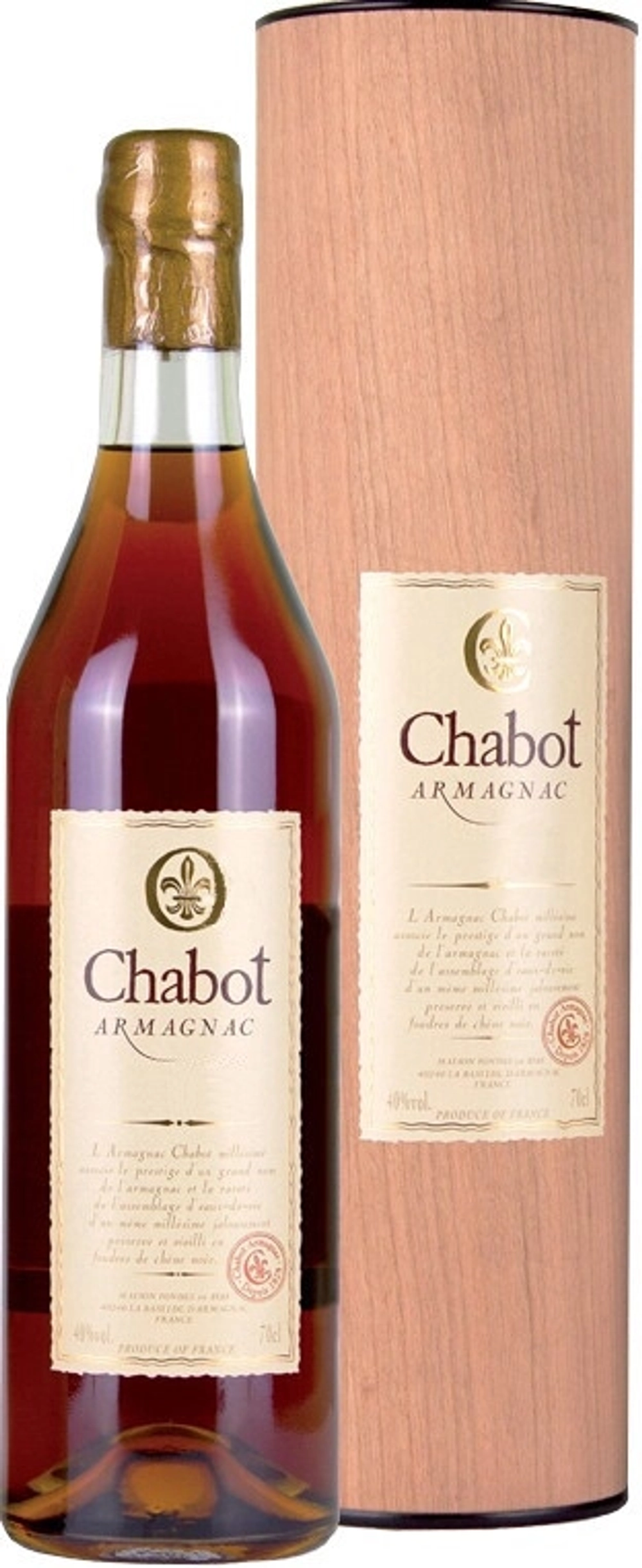 Арманьяк Chabot 1987, 0.7 л.