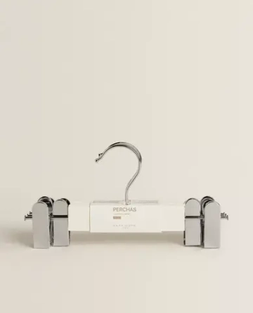 ZARA HOME ДЕТСКИЕ ВЕШАЛКИ (НАБОР ИЗ 3 ШТ.), ЖЕЛТОВАТО-БЕЛЫЙ
