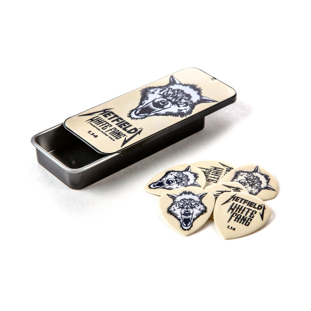 Dunlop PH122T114 Hetfield's White Fang Pick Tin