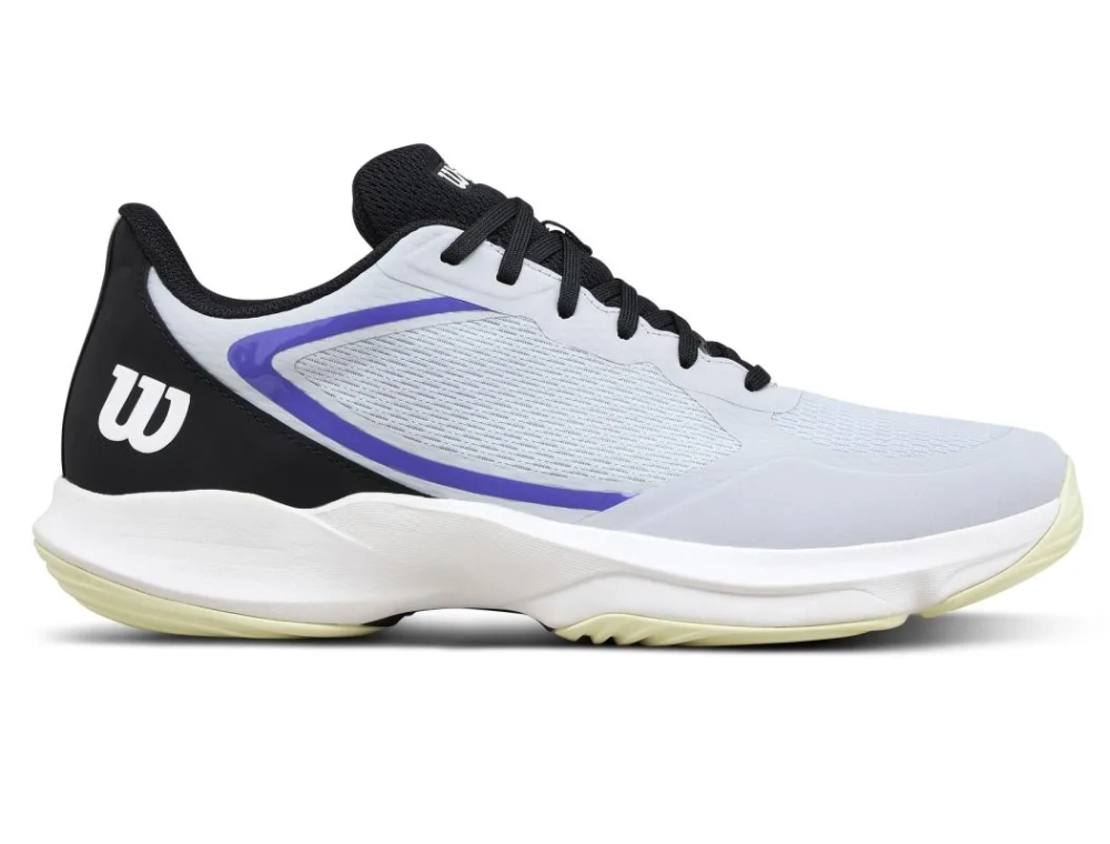 Мужские кроссовки для Padel Wilson Hurakn Lite - gray dawn/black/tender yellow