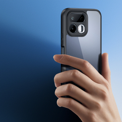 Чехол прозрачный с черными рамками для Realme 16T, серия Aimo Series Case от Dux Ducis