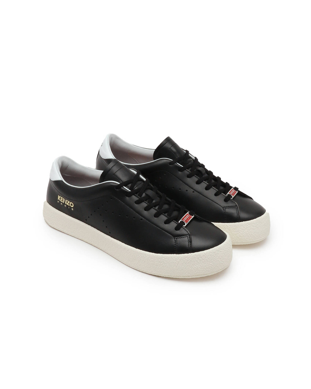 Кожаные кроссовки kenzoswing low Kenzo - черный(FC65SN030L50)