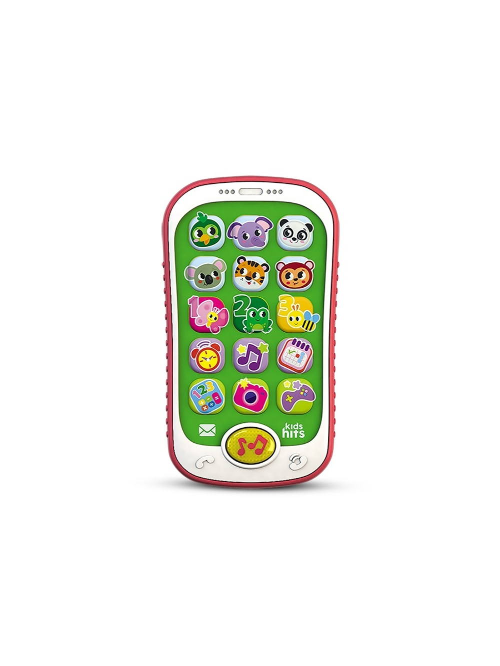 Обучающий телефон Kids Hits Смартфончик с огоньками Приходите в зоопарк