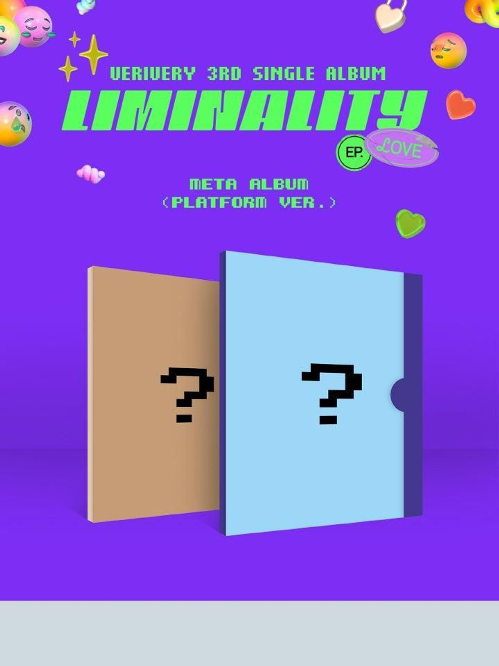 Альбом VERIVERY - Liminality - EP.LOVE 3rd Single PLATFORM Album RANDOM Version
