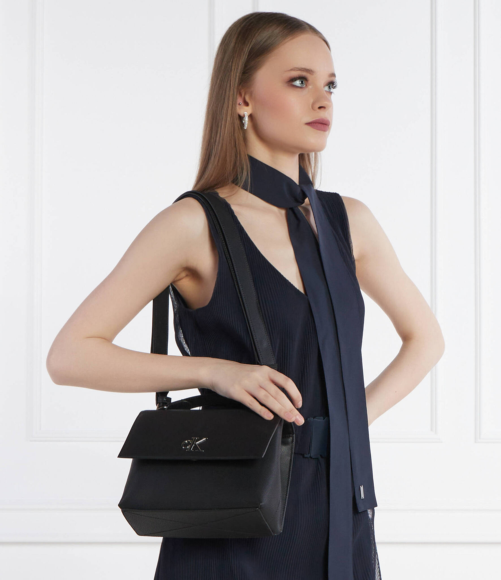 Сумка через плечо MINIMAL MONOGRAM CALVIN KLEIN JEANS - черный(K60K611952)