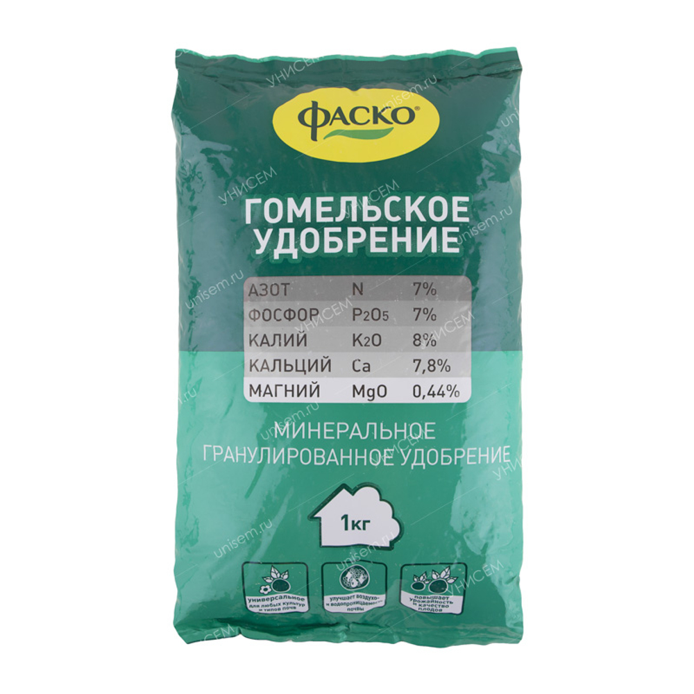 Удобрение Фаско тукосмесь Гомельское 1кг Фаско