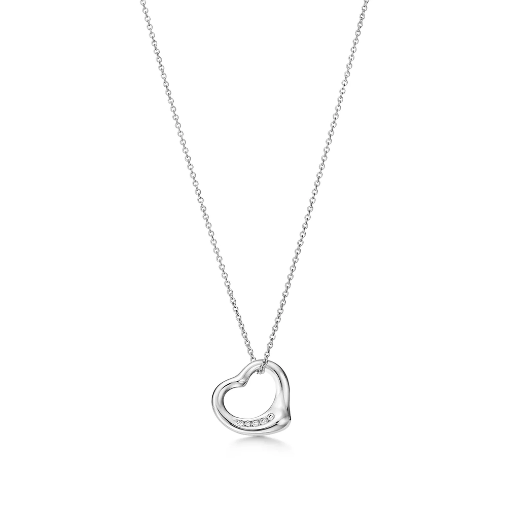 Подвеска из серебра 925 с россыпью бриллиантов, Tiffany💠  Exclusive 💠
