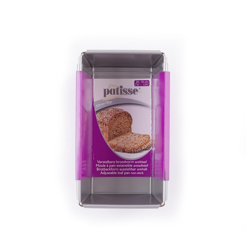 Форма хлебопекарная раздвижная Patisse Silver 20-35х12х9 см