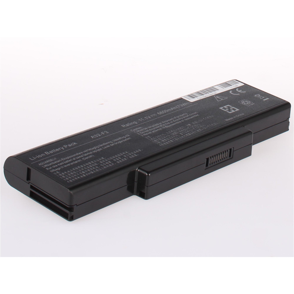 Аккумуляторная батарея iBatt 6600 mAh для ноутбука Asus