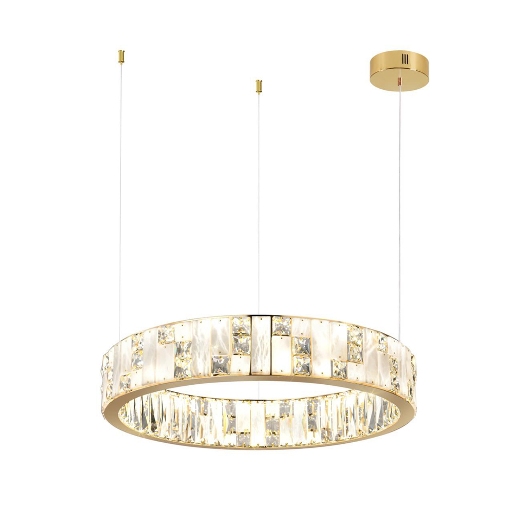 Подвесная светодиодная люстра Odeon Light CROSSA 5072/80L