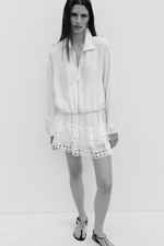 Короткая куртка с низом баллон - H&M