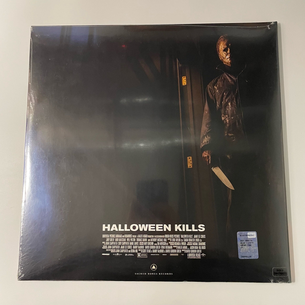 Виниловая пластинка, John Carpenter, Halloween Kills Хэллоуин Убивает (Европейский Союз)