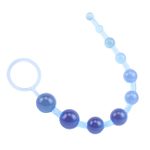 Анальная цепочка SASSY Anal Beads, голубой (Цвет: голубой)