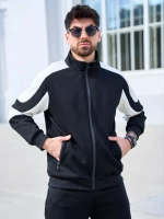 Спортивный костюм на молнии хлопок без начеса