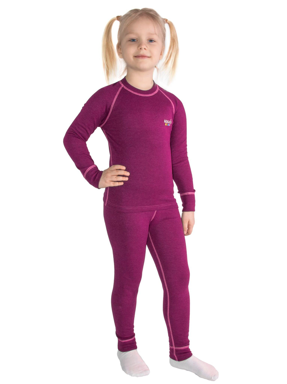 Термокомплект Norfin KIDS BASE PINK 02 р.116-122