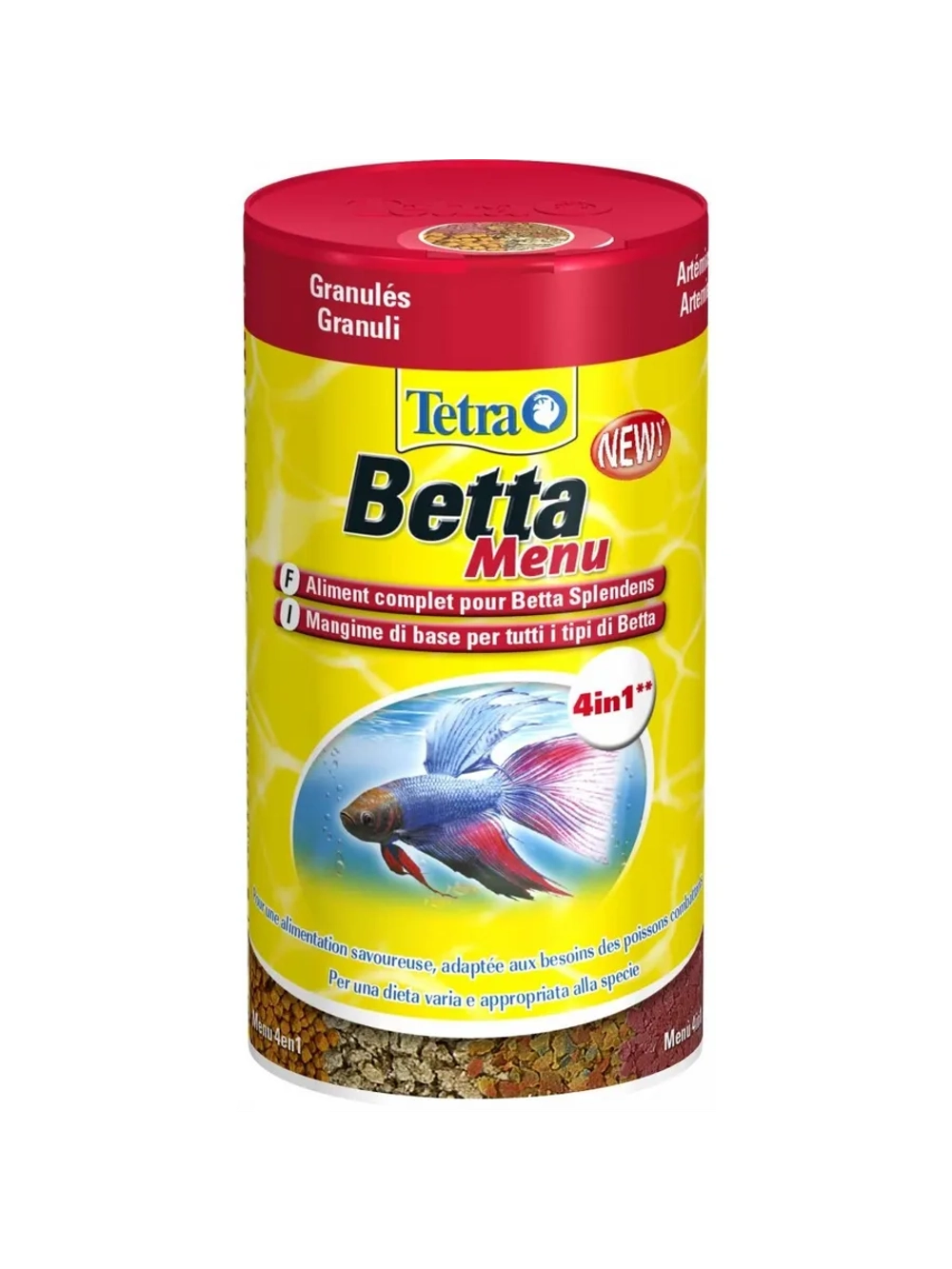 Betta Menu Корм для всех видов петушков 100 мл