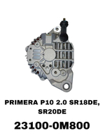 Генератор 23100-0M800 на Nissan PRIMERA 2.0 P10/P11 SR20/M11 SR20 SR18DE, SR20DE— купить в Алматы | ADAL AUTO