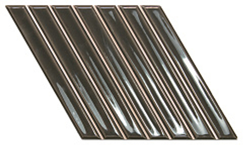Керамическая плитка для стен WOW SPIKE BARS A Ebony Gloss 15x25,9