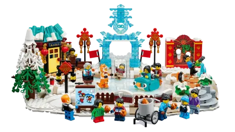 Конструктор LEGO 80109 Ледовый фестиваль в честь Лунного Нового года
