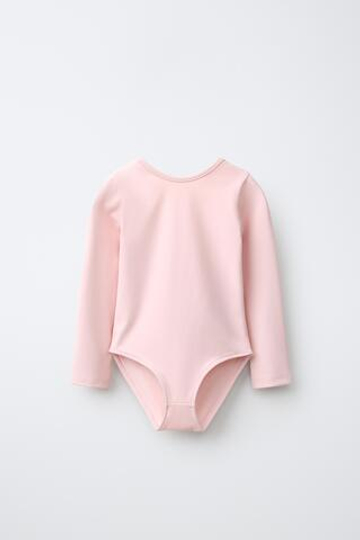 ZARA БОДИ ДЛЯ БАЛЕТА, ЦВЕТ РОЗОВОГО ДЕРЕВА