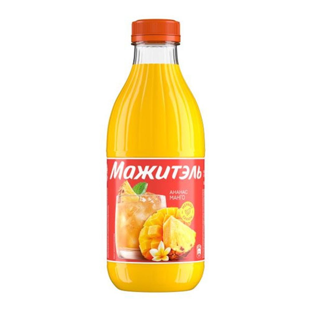 Коктейль Мажитель Ананас-Манго 0,03% 950г ПЭТ