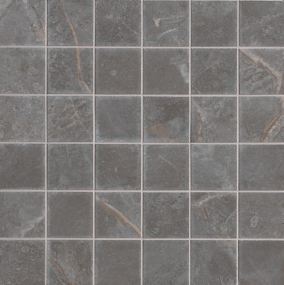 Roma Stone Pietra Grey Macromosaico Satin 30x30