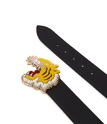 Двухсторонний кожаный ремень Kenzo - черный(FC65CE004L25)
