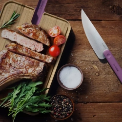 Доска разделочная 43x24x2.4см Trebonn Chopping boards and Knives фиолетовая