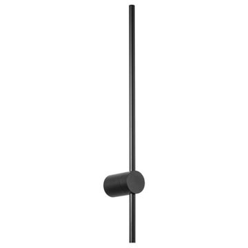 Настенный светодиодный светильник 15W 3000К 748537 чёрный Tubo Lightstar