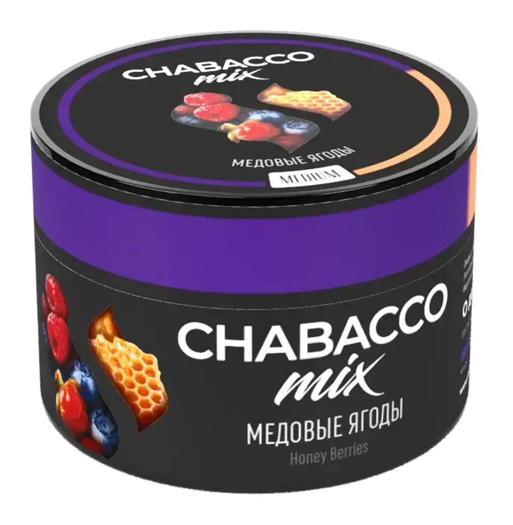 Chabacco Medium – Honey Berries (100g)