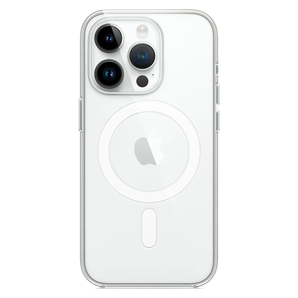 Прозрачный чехол с поддержкой MagSafe Apple Clear Case для iPhone 14 Pro