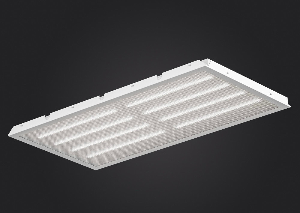 Светильник LED ДВО 105Вт 5000К 13500Лм IP54 CLIP-IN призма 1200х600х44мм DARKLUM