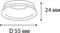Кольцо IT08-8050 IT08-8050 black Italline