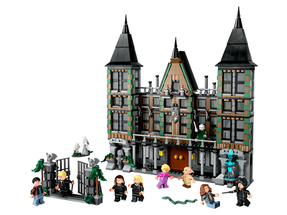Конструктор Лего Гарри Поттер Поместье Малфоев | LEGO Harry Potter Malfoy Manor - 76453, 1601 деталей (10+)