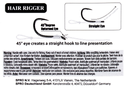 Крючки Gamakatsu POWERCARP HAIR RIGGER EYED HOOK разм. 08 10шт.