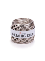 Пряжа Metallic Club, 180г, 55м, 100%полиэстер (цена за 1 шт)