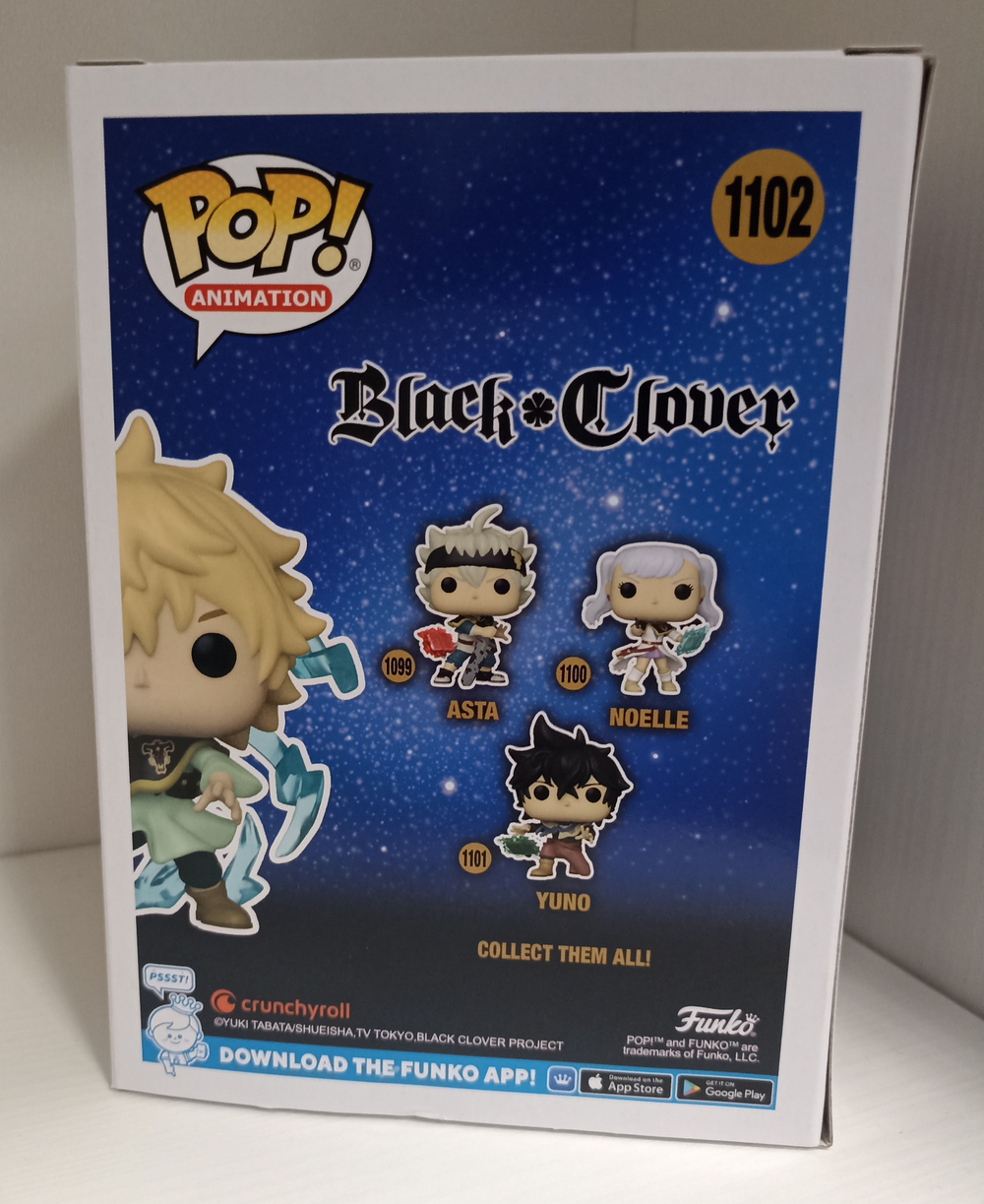 Funko POP! Animation. Black Clover: Luck Voltia (1102)