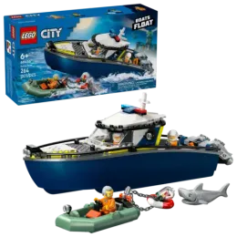 Конструктор LEGO City 60456 Погоня за полицейским катером