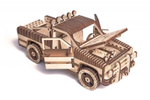 Механический 3D-пазл из дерева Wood Trick Пикап WT-1500