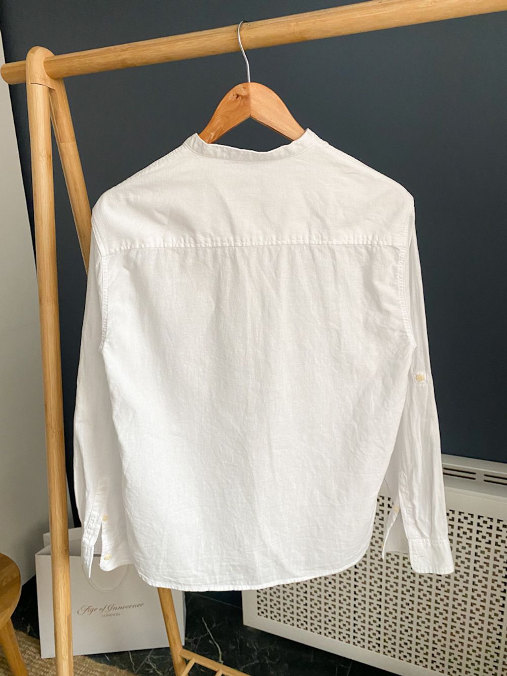Хлопковая рубашка Zara, 164